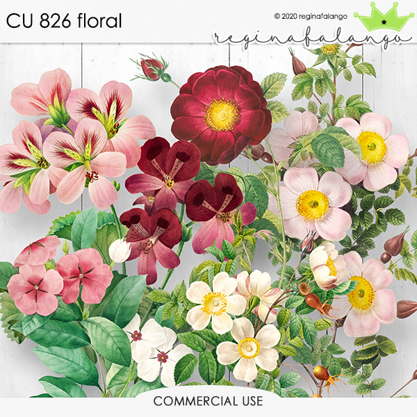 CU 826 FLORAL 