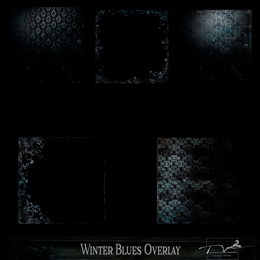 Winter Blues Overlay