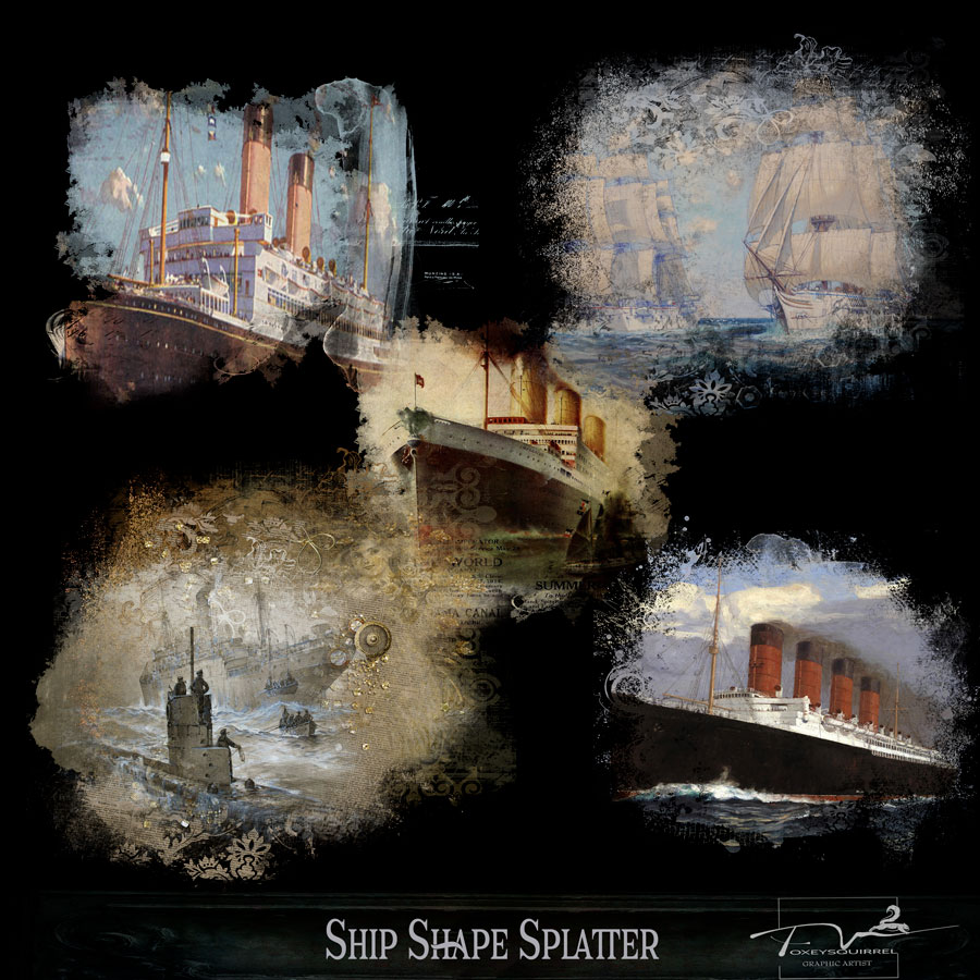 Ship Shape Splatter
