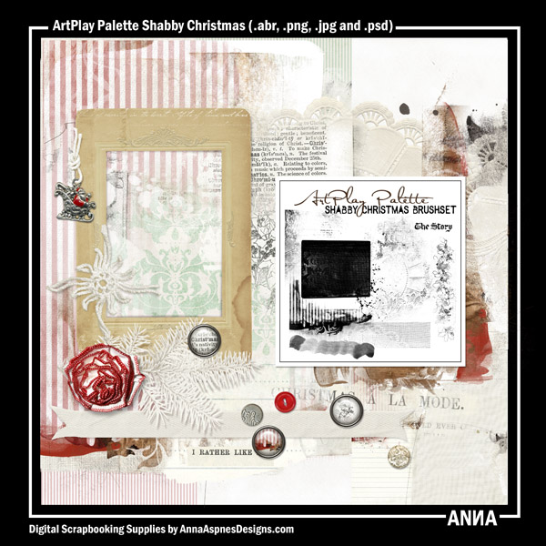 ArtPlay Palette Shabby Christmas