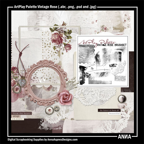 ArtPlay Palette Vintage Rose