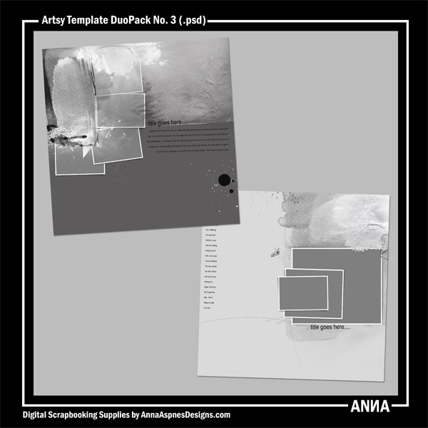 Artsy Template DuoPack No 3