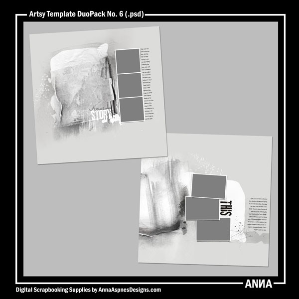 Artsy Template DuoPack No 6