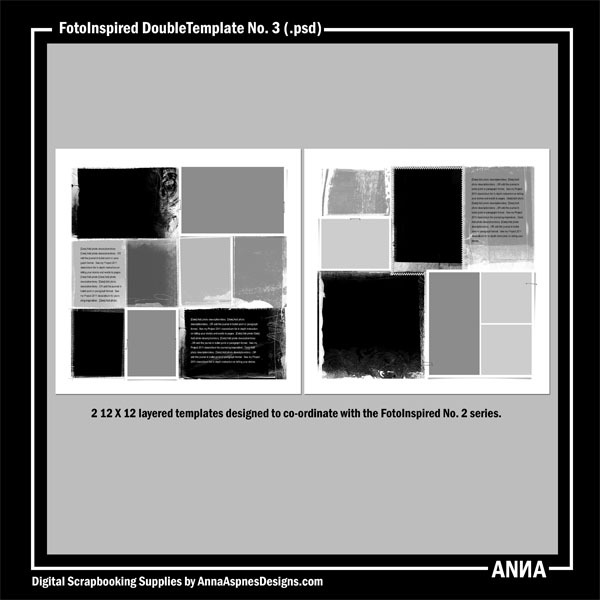 FotoInspired DoubleTemplate No 3
