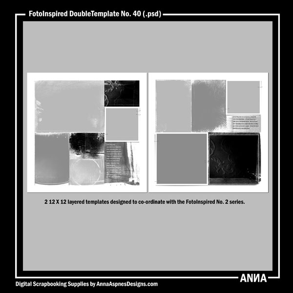 FotoInspired DoubleTemplate No 40