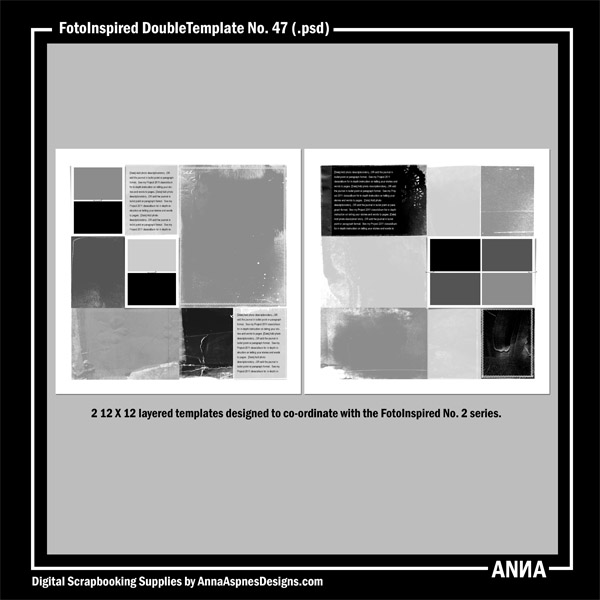 FotoInspired DoubleTemplate No 47