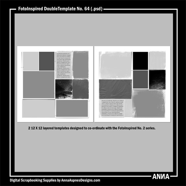 FotoInspired DoubleTemplate No 64