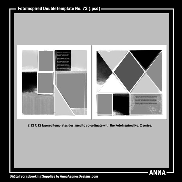 FotoInspired DoubleTemplate No 72