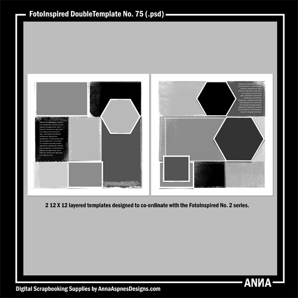 FotoInspired DoubleTemplate No 75