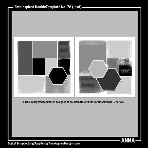 FotoInspired DoubleTemplate No 78