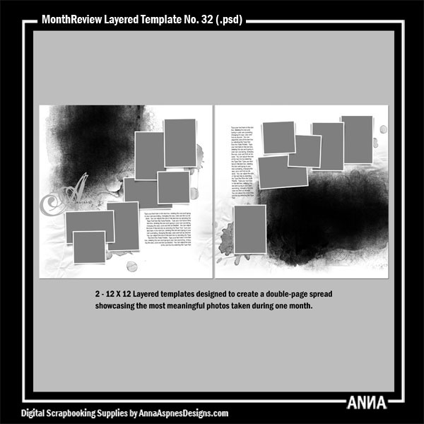 MonthReview Template No 32