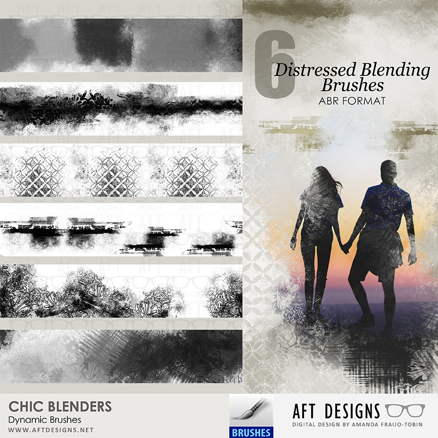 Dynamic Brush Set: Chic Blenders