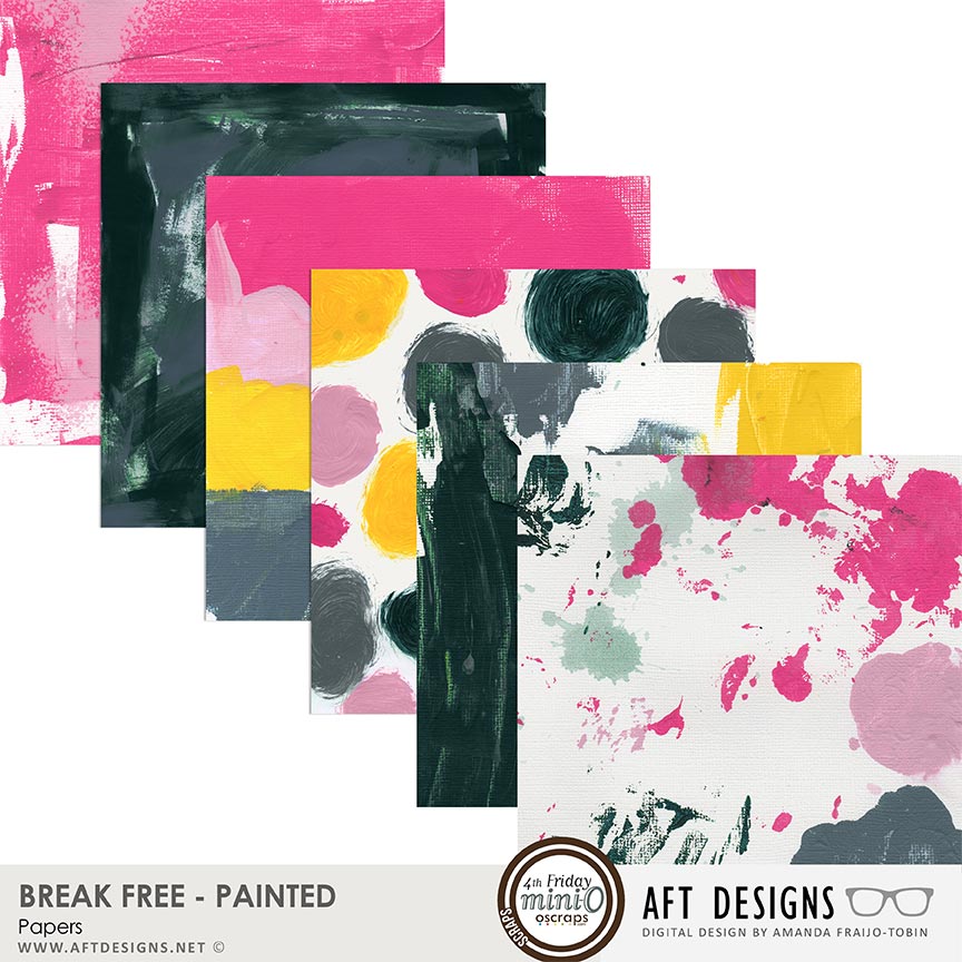 Break Free - Painted Papers