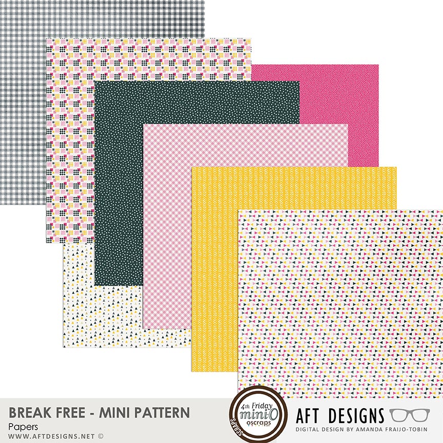 Break Free - Mini Patterned Papers