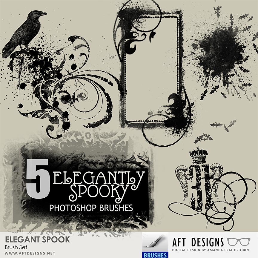 Brush Set: Elegant Spook