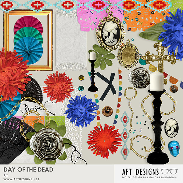 Day Of The Dead Embellishments