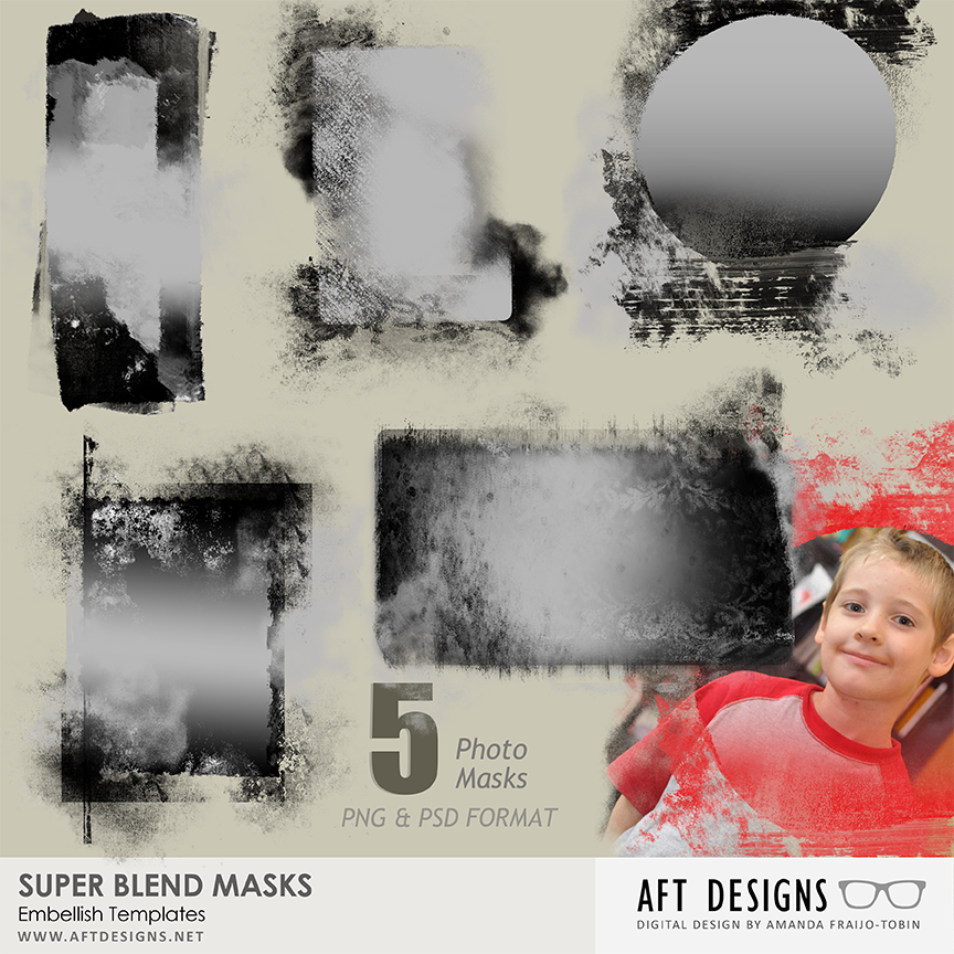 Embellishment Templates - Super Blend Masks