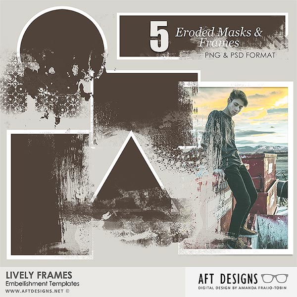 Embellishment Templates: Lively Frames