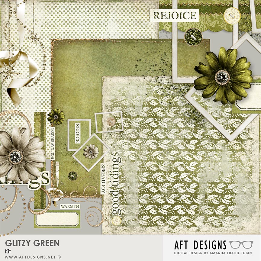 Glitzy Green Mini Kit