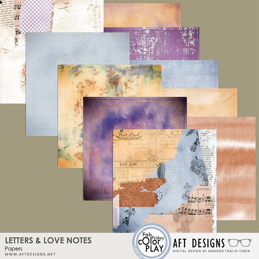 Letters and Love Notes Papers