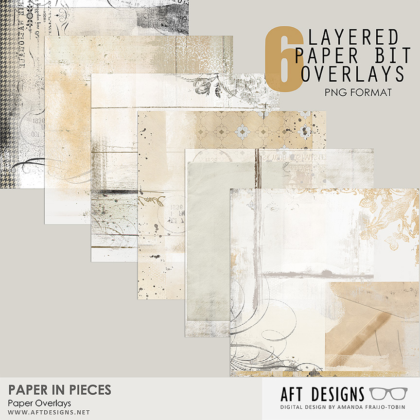 Paper In Pieces Overlays