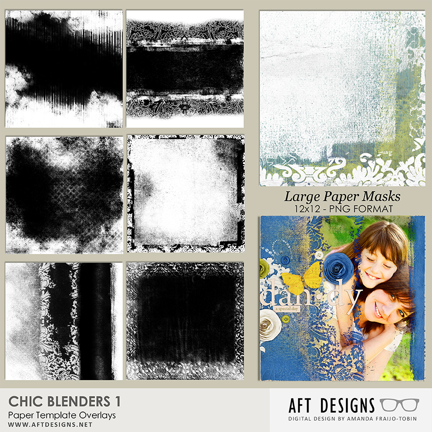 Paper Templates - Chic Blenders 1