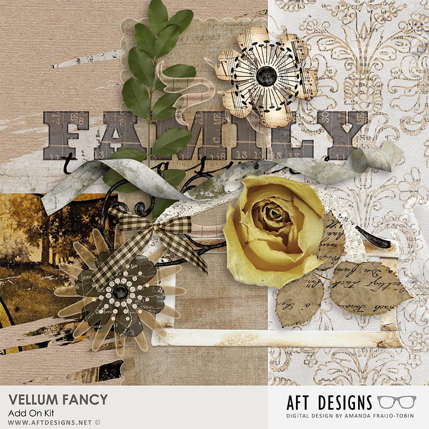 Vellum Fancy Add On Kit