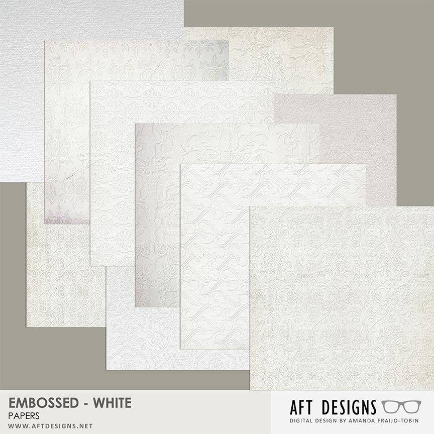 Embossed - White Papers