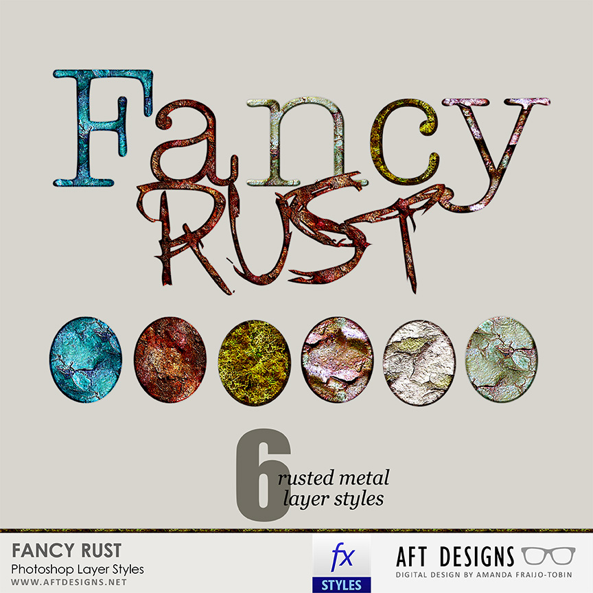 Layer Styles: Fancy Rust