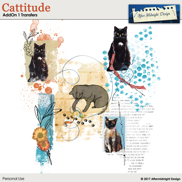 Cattitude AddOn 1 Transfers