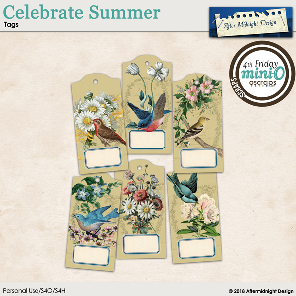 Celebrate Summer Tags 1