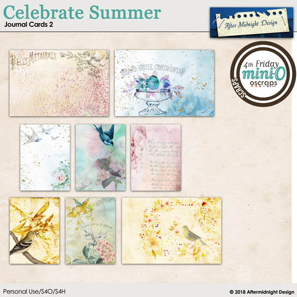 Celebrate Summer Journal Card 2