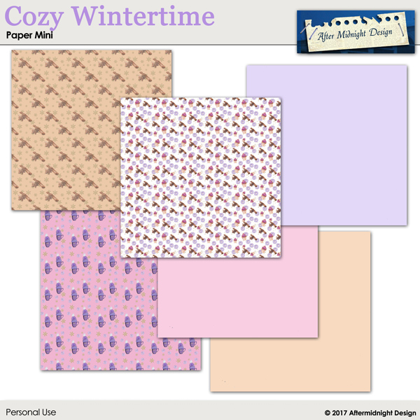 Cozy Wintertime Paper Mini