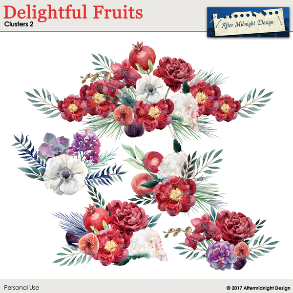 Delightful Fruits Clusters 2