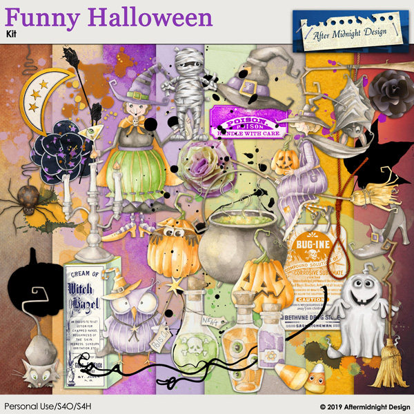 Funny Halloween Kit