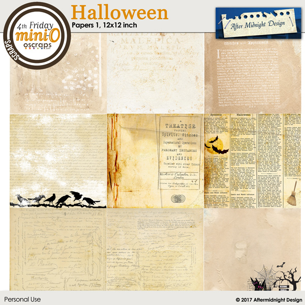 Halloween Papers 1