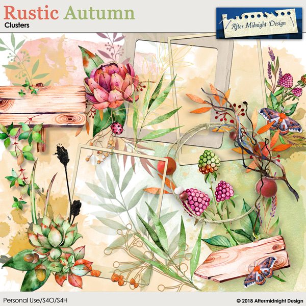 Rustic Autumn Clusters