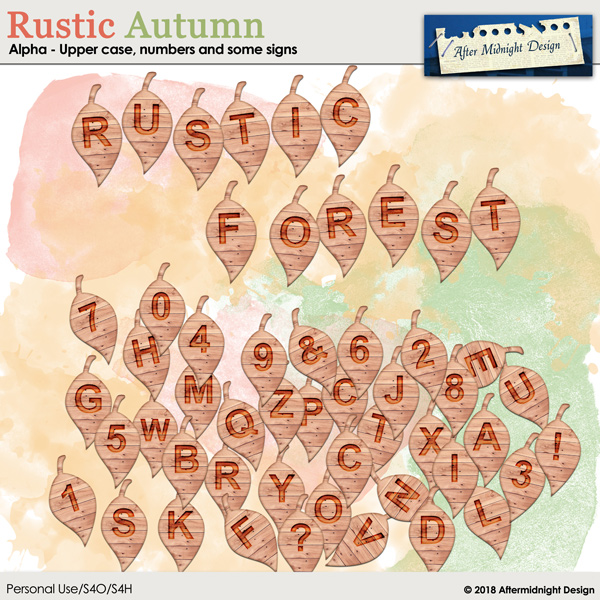 Rustic Autumn Alpha