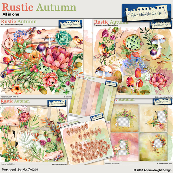 Rustic Autumn All in one