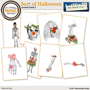 Sort of Halloween Journal Cards 2