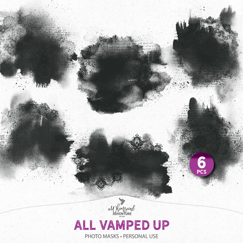 All Vamped Up Photo Masks