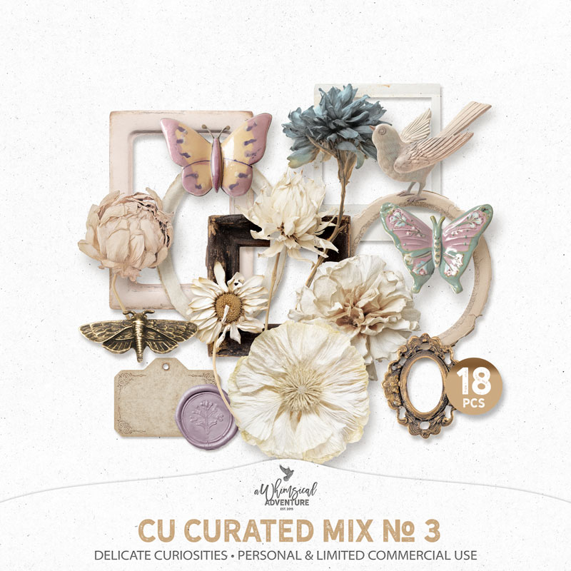 CU Curated Mix No 3 Delicate Curiosities