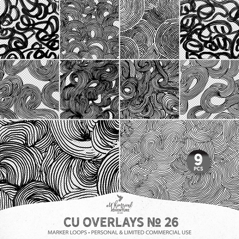 CU Overlays No 26 Marker Loops