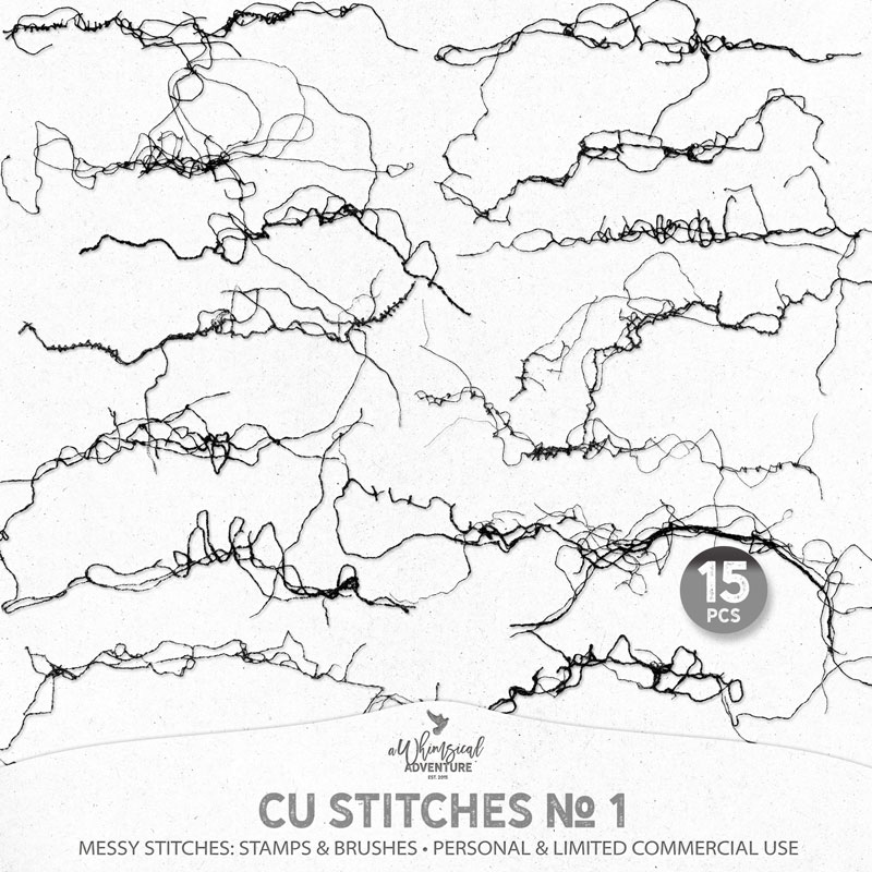CU Stitches No 1 Messy Stitches #1