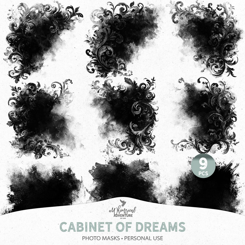 Cabinet Of Dreams Photo Masks