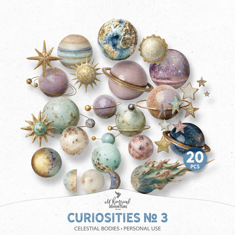 Curiosities No 3 Celestial Bodies