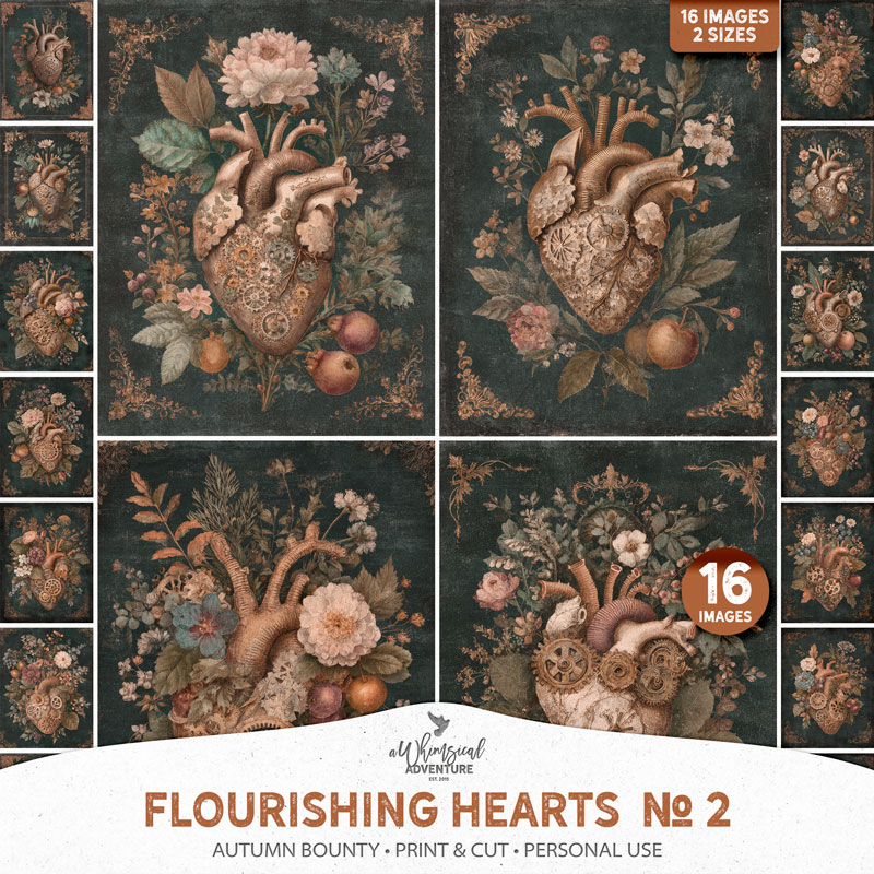 Flourishing Hearts No 2 Autumn Bounty