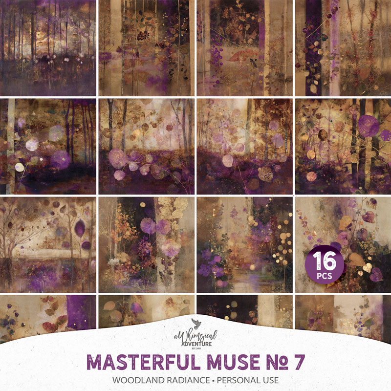 Masterful Muse No 7 Woodland Radiance