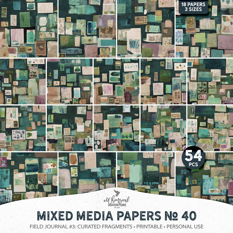 Mixed Media Papers No 40 Field Journal 3
