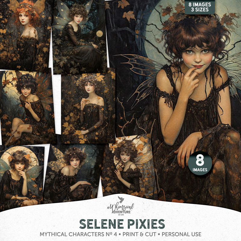 Mythical Characters No 4 Selene Pixies